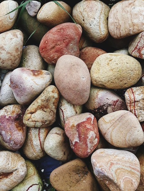 Photo full frame shot of stones