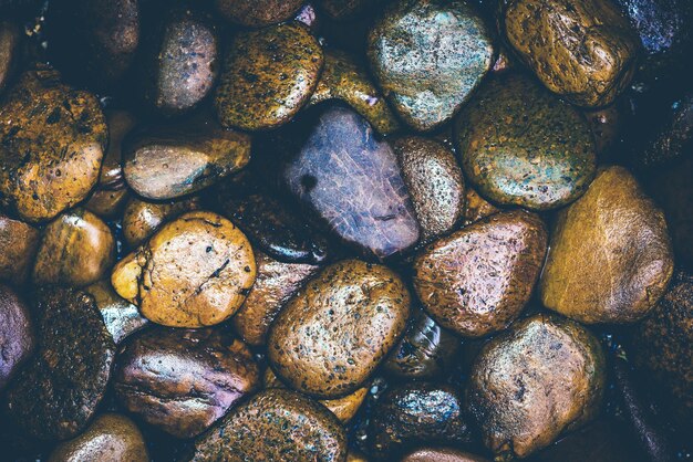 Photo full frame shot of stones