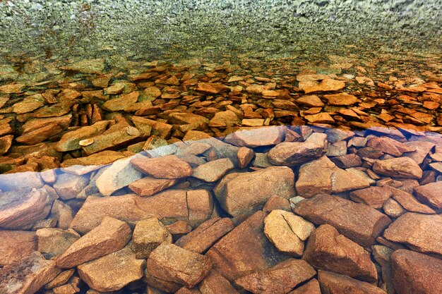 Photo full frame shot of stones