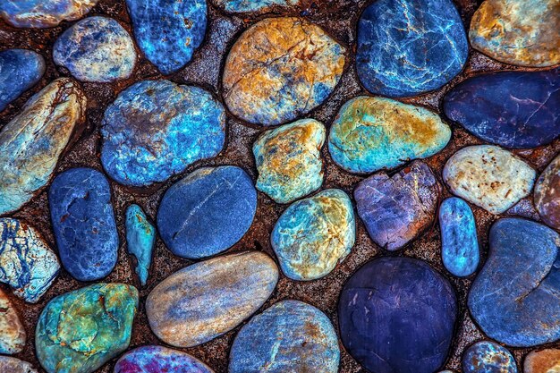 Photo full frame shot of stones