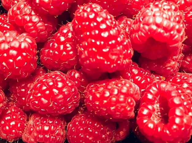 Full frame shot of strawberries