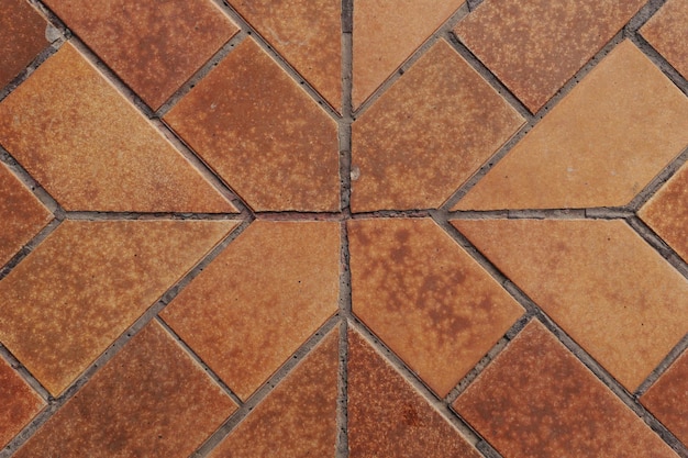 Full frame shot of tiled footpath
