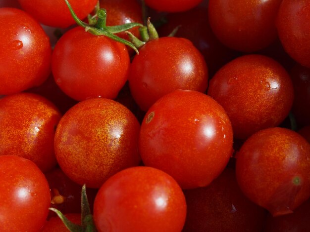 Full frame shot of tomatoes