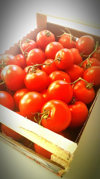 Full frame shot of tomatoes