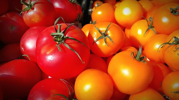 Full frame shot of tomatoes