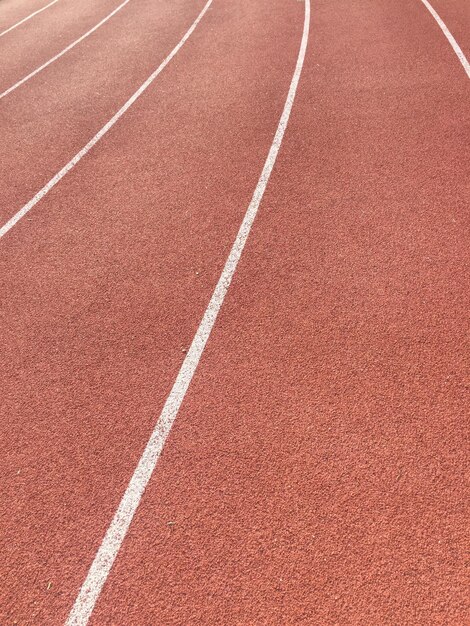 Photo full frame shot of track and field