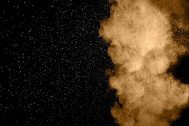 Full frame shot van stervorm tegen een zwarte achtergrond