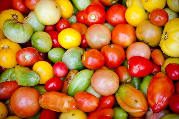 Full frame shot of vegetables for sale in market