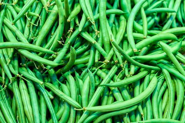 Foto fotografia completa di verdure in vendita al mercato