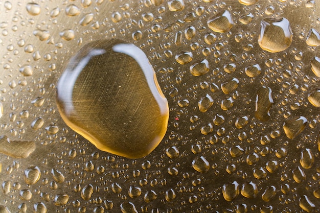 Photo full frame shot of water drops