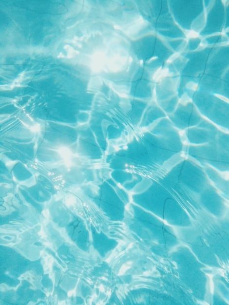 Photo full frame shot of water in swimming pool