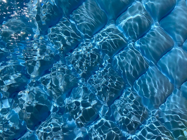 Photo full frame shot of water in swimming pool