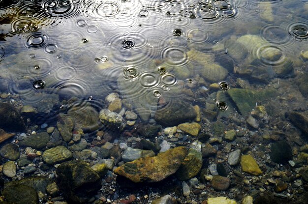 Photo full frame shot of water