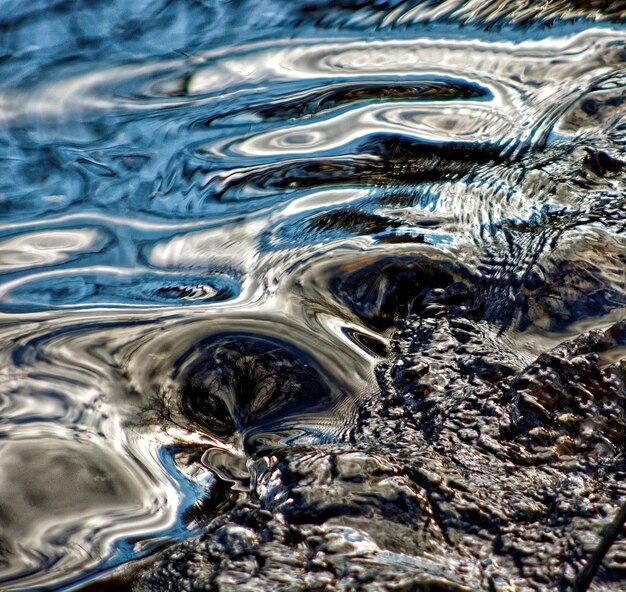 Photo full frame shot of water