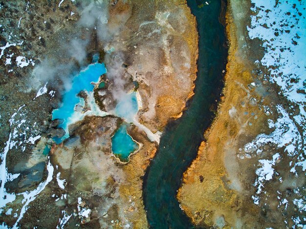 Foto immagine completa dell'acqua