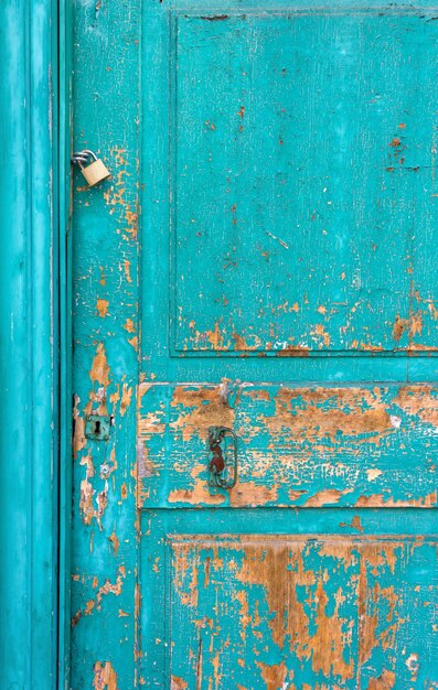 Full frame shot of weathered door