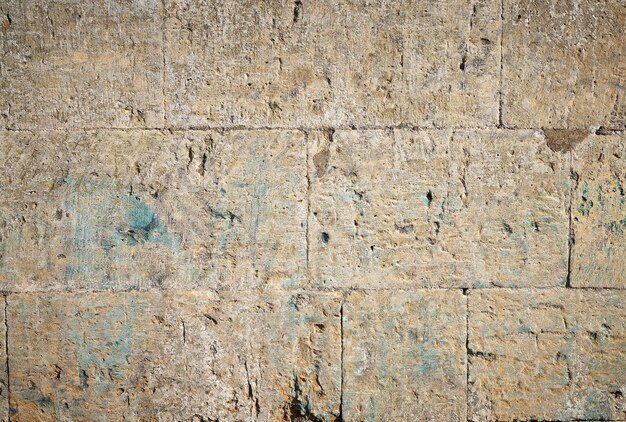 Photo full frame shot of weathered wall