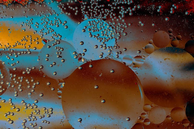 Full frame shot of wet glass