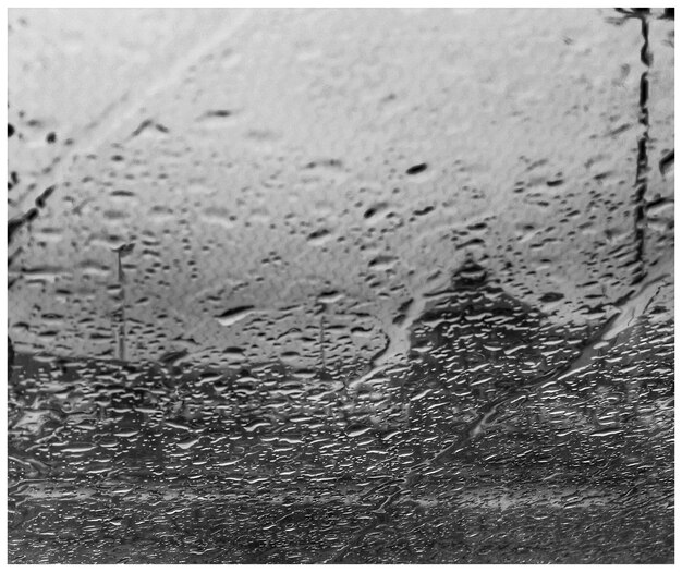 Photo full frame shot of wet window