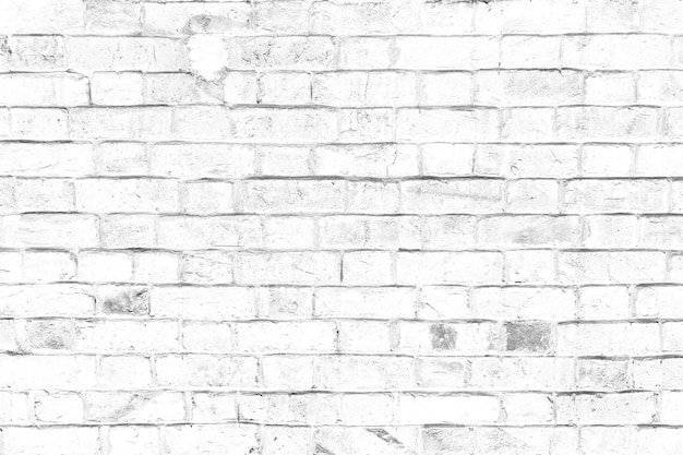 Photo full frame shot of white brick wall