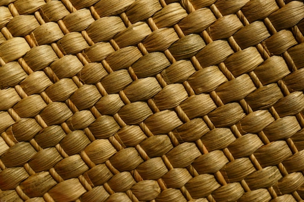 Full frame shot of wicker basket