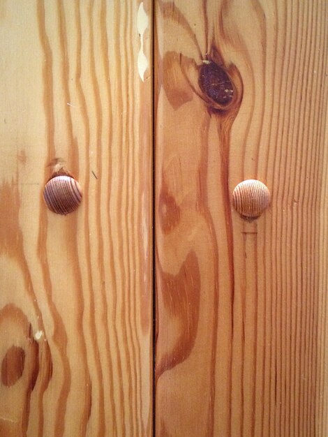 Foto fotografia completa della porta in legno