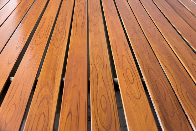 Photo full frame shot of wooden planks