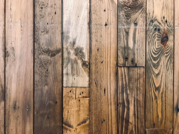 Photo full frame shot of wooden wall