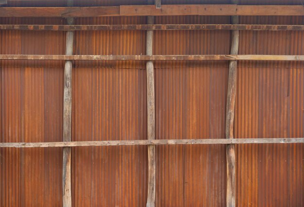 Full frame shot of wooden wall