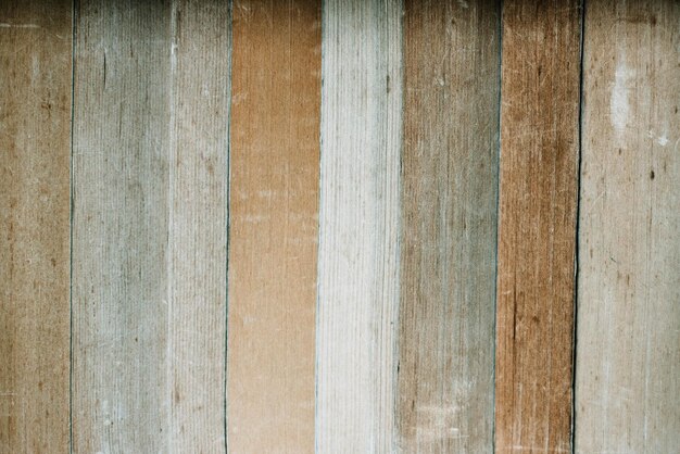 Photo full frame shot of wooden wall