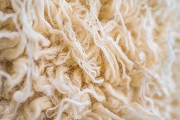 Foto togli di lana a telaio completo