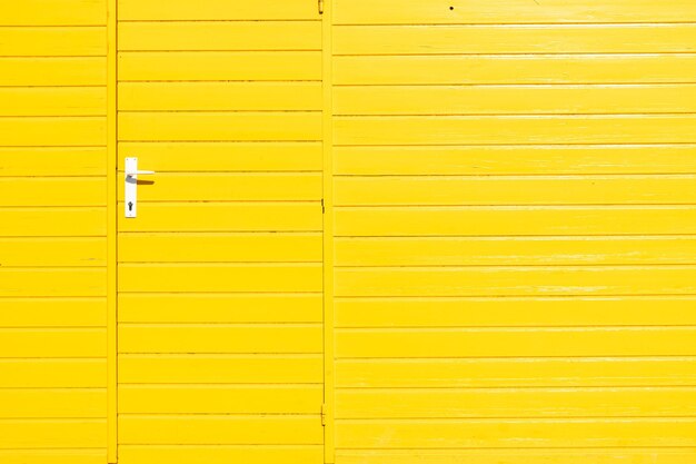 Full frame shot of yellow door