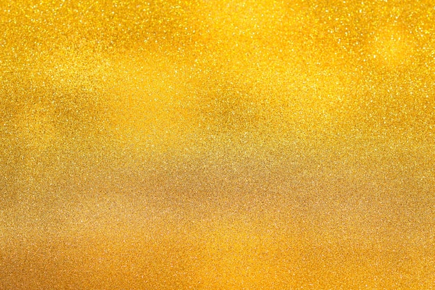 Full frame shot of yellow glitter