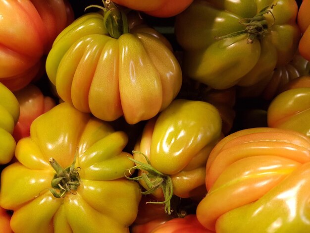 Full frame shot of yellow tomatoes