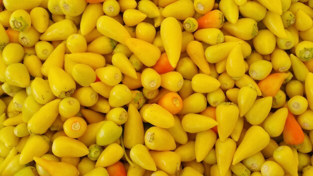 Full frame shot of yellow tomatoes