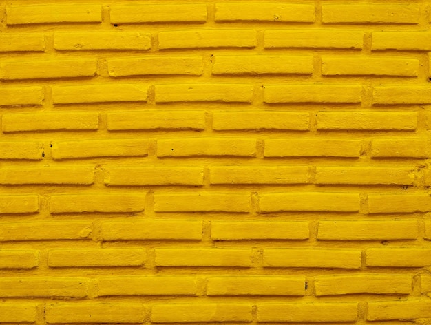 Photo full frame shot of yellow wall