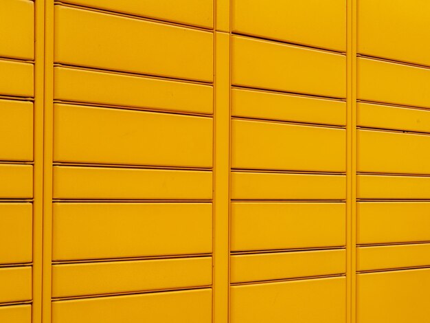 Full frame shot of yellow wall