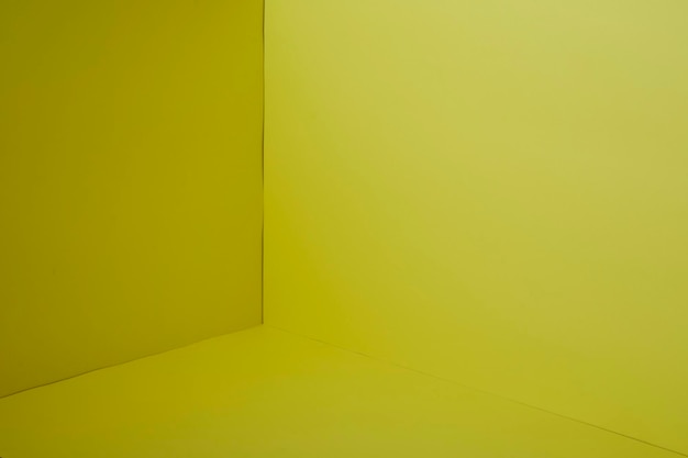 Full frame shot of yellow wall