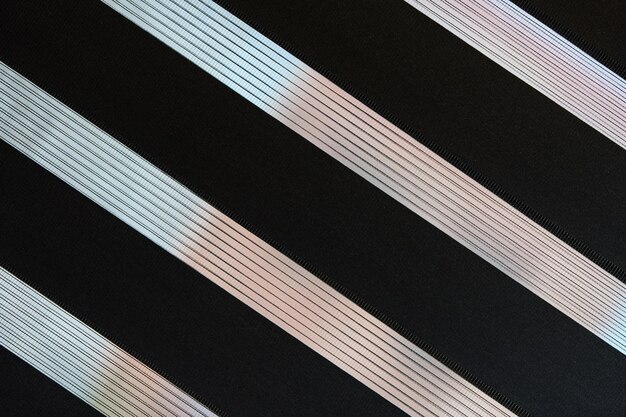 Photo full frame shot of zebra crossing