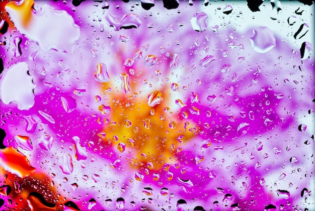 Full hd abstract colorful background abstract wallpaper with water drops 4k colorful background