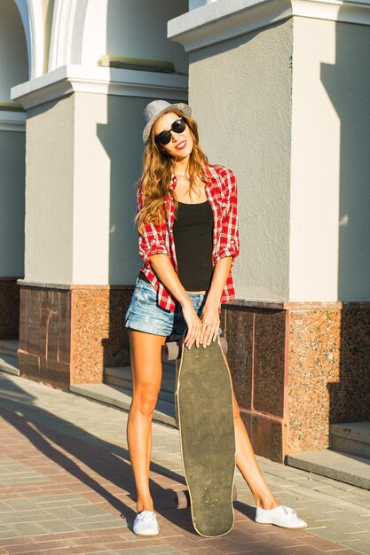 Photo full length of woman wearing sunglasses