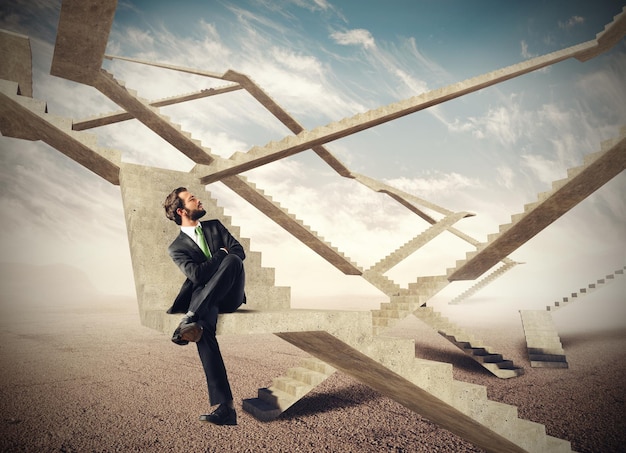 Photo full length of woman with umbrella against sky