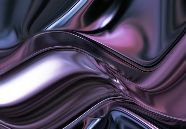 Full screen abstract chrome metal as background d image