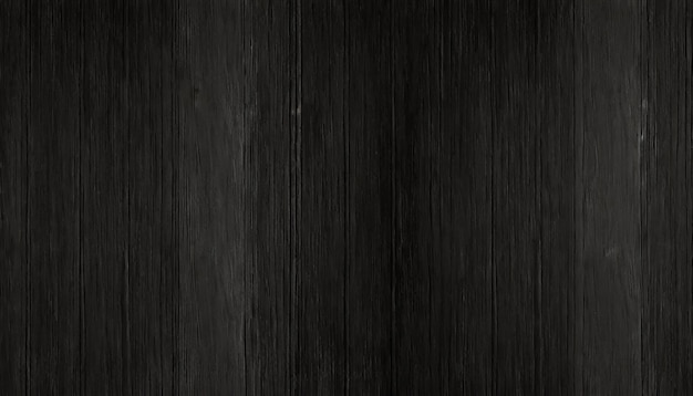 Photo fullframe of black dark wood texture background