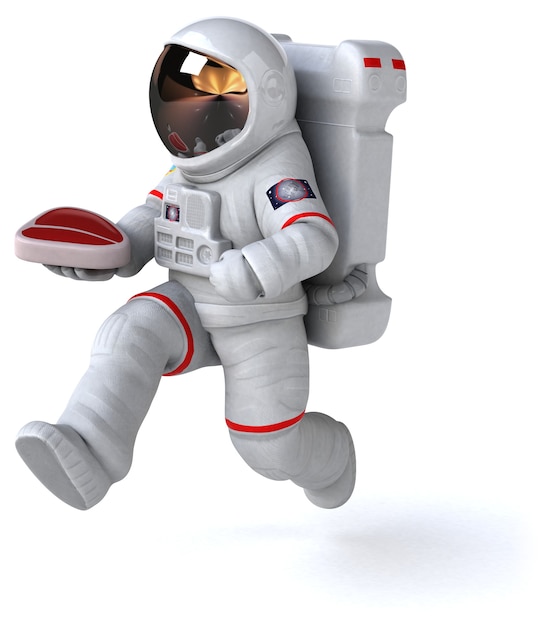 Fun astronaut Illustration