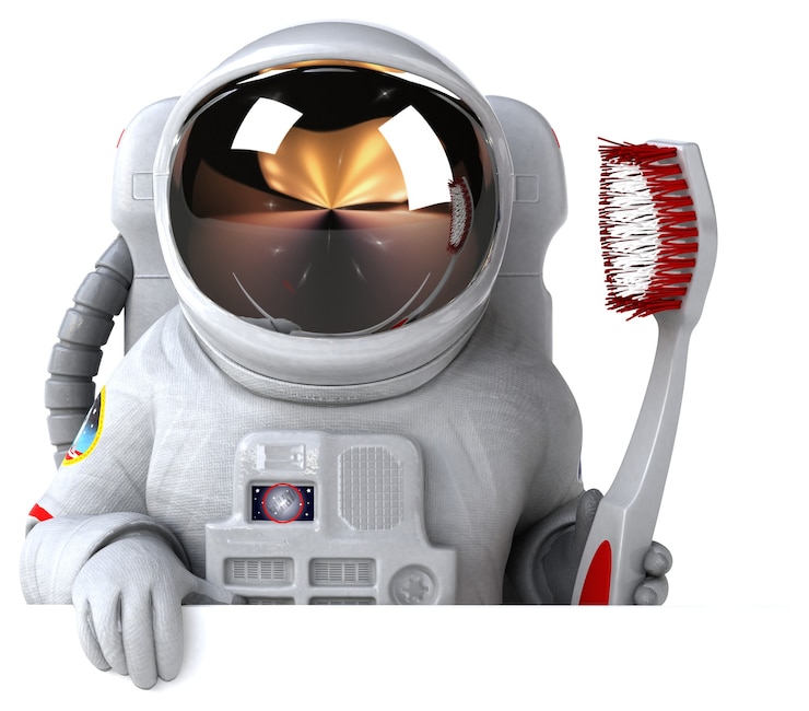 Photo fun astronaut illustration