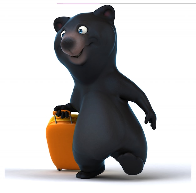 Fun bear animation