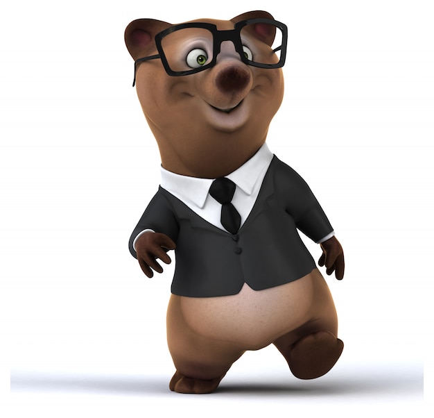Fun bear animation