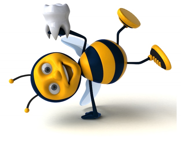 Fun bee animation