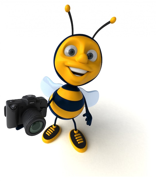 Fun bee animation